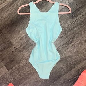 Teal Aerie Bodysuit